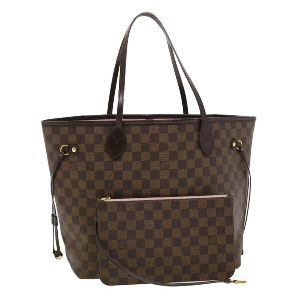 LOUIS VUITTON Damier Ebene Neverfull MM Tote Bag - Picture 1 of 16